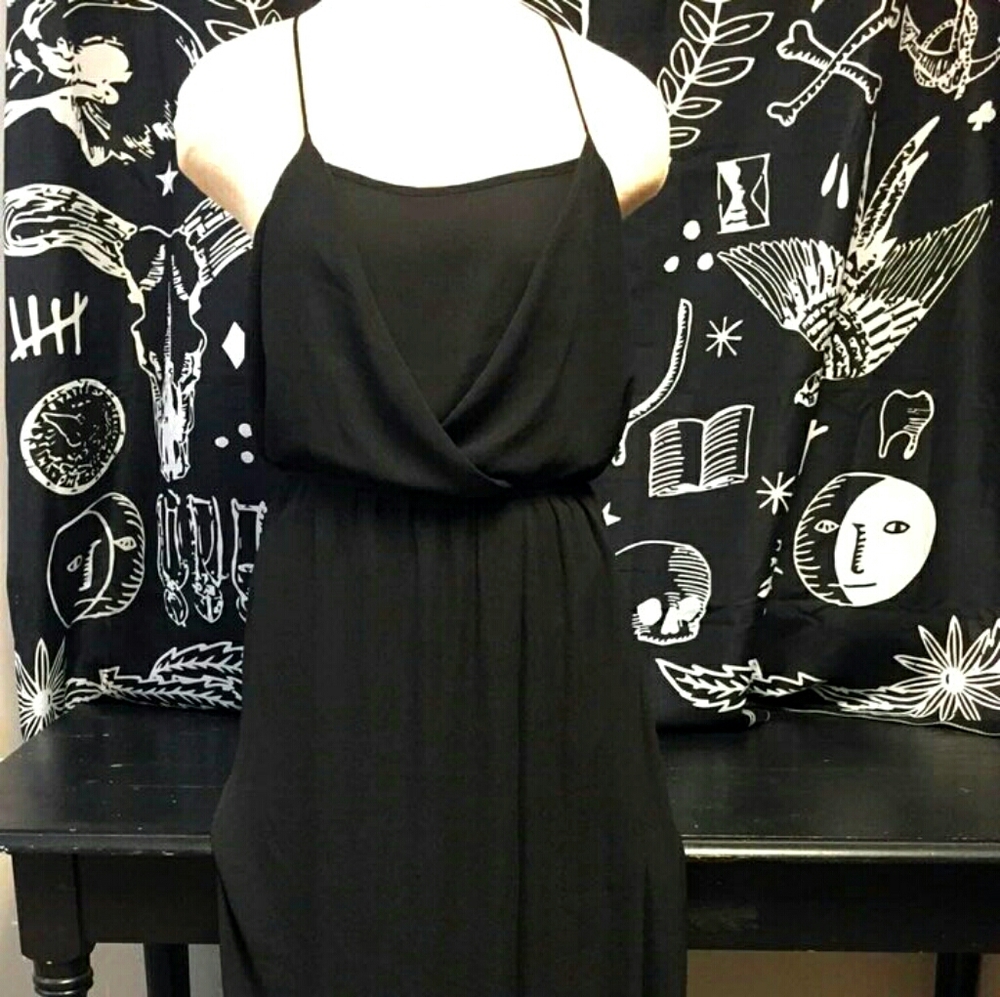 Black long dress